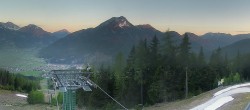 Archiv Foto Webcam 3er Sessellift im Skigebiet Ehrwald 05:00