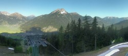 Archiv Foto Webcam 3er Sessellift im Skigebiet Ehrwald 07:00