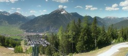 Archiv Foto Webcam 3er Sessellift im Skigebiet Ehrwald 13:00