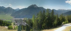 Archiv Foto Webcam 3er Sessellift im Skigebiet Ehrwald 15:00