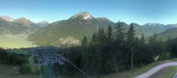 Archiv Foto Webcam 3er Sessellift im Skigebiet Ehrwald 07:00