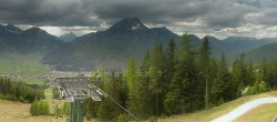 Archiv Foto Webcam 3er Sessellift im Skigebiet Ehrwald 15:00