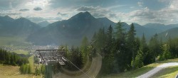 Archived image Webcam 3-chair lift Wettersteinbahnen Ehrwald 17:00