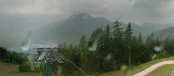 Archived image Webcam 3-chair lift Wettersteinbahnen Ehrwald 15:00
