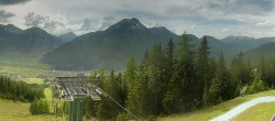 Archiv Foto Webcam 3er Sessellift im Skigebiet Ehrwald 15:00