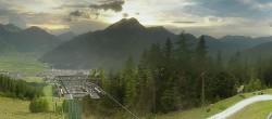 Archiv Foto Webcam 3er Sessellift im Skigebiet Ehrwald 19:00