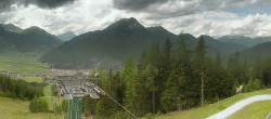 Archiv Foto Webcam 3er Sessellift im Skigebiet Ehrwald 15:00