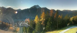 Archived image Webcam 3-chair lift Wettersteinbahnen Ehrwald 15:00