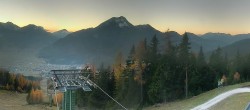 Archiv Foto Webcam 3er Sessellift im Skigebiet Ehrwald 17:00