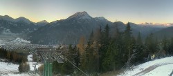 Archiv Foto Webcam 3er Sessellift im Skigebiet Ehrwald 17:00