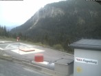 Archiv Foto Webcam Hubschrauberlandeplatz Nassfeld 19:00