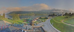 Archived image Webcam Panorama view Lake Ossiach 05:00