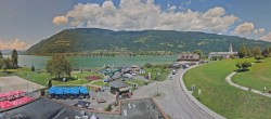 Archiv Foto Webcam Panorama vom Ossiacher See 11:00