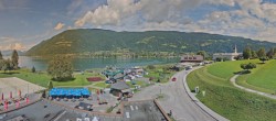 Archiv Foto Webcam Panorama vom Ossiacher See 09:00