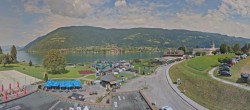 Archiv Foto Webcam Panorama vom Ossiacher See 09:00
