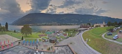 Archiv Foto Webcam Panorama vom Ossiacher See 19:00