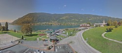 Archiv Foto Webcam Panorama vom Ossiacher See 11:00