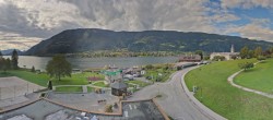 Archived image Webcam Panorama view Lake Ossiach 15:00