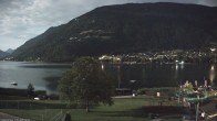 Archived image Webcam Lake Ossiacher See near Villach 01:00
