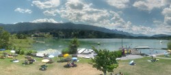 Archiv Foto Webcam Pressegger See bei Hermagor 13:00