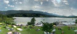 Archived image Webcam Lake Presseggersee 10:00