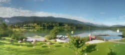 Archived image Webcam Lake Presseggersee 07:00