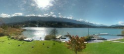 Archiv Foto Webcam Pressegger See bei Hermagor 13:00