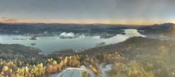 Archiv Foto Webcam Aussichtsturm Pyramidenkogel - Blick auf den Wörthersee 07:00