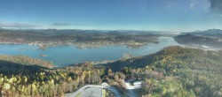 Archiv Foto Webcam Aussichtsturm Pyramidenkogel - Blick auf den Wörthersee 09:00