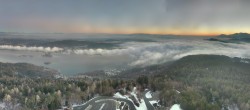 Archiv Foto Webcam Aussichtsturm Pyramidenkogel - Blick auf den Wörthersee 07:00