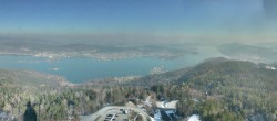 Archiv Foto Webcam Aussichtsturm Pyramidenkogel - Blick auf den Wörthersee 11:00