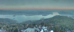 Archiv Foto Webcam Aussichtsturm Pyramidenkogel - Blick auf den Wörthersee 17:00