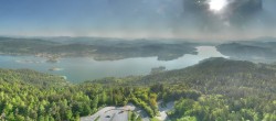 Archiv Foto Webcam Aussichtsturm Pyramidenkogel - Blick auf den Wörthersee 07:00