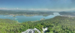 Archived image Webcam Observation tower Pyramidenkogel (South Carinthia) 11:00