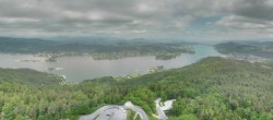 Archiv Foto Webcam Aussichtsturm Pyramidenkogel - Blick auf den Wörthersee 13:00