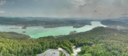 Archiv Foto Webcam Aussichtsturm Pyramidenkogel - Blick auf den Wörthersee 09:00