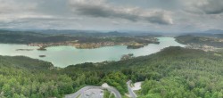 Archiv Foto Webcam Aussichtsturm Pyramidenkogel - Blick auf den Wörthersee 15:00