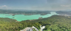 Archiv Foto Webcam Aussichtsturm Pyramidenkogel - Blick auf den Wörthersee 11:00