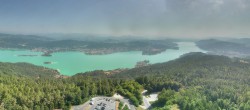 Archiv Foto Webcam Aussichtsturm Pyramidenkogel - Blick auf den Wörthersee 09:00