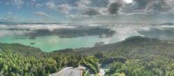 Archiv Foto Webcam Aussichtsturm Pyramidenkogel - Blick auf den Wörthersee 07:00