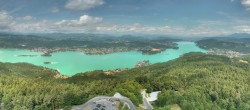 Archiv Foto Webcam Aussichtsturm Pyramidenkogel - Blick auf den Wörthersee 13:00