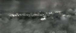Archiv Foto Webcam Aussichtsturm Pyramidenkogel - Blick auf den Wörthersee 23:00