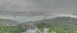 Archiv Foto Webcam Aussichtsturm Pyramidenkogel - Blick auf den Wörthersee 09:00