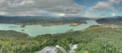 Archiv Foto Webcam Aussichtsturm Pyramidenkogel - Blick auf den Wörthersee 17:00