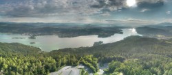 Archiv Foto Webcam Aussichtsturm Pyramidenkogel - Blick auf den Wörthersee 07:00