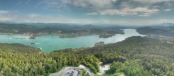Archiv Foto Webcam Aussichtsturm Pyramidenkogel - Blick auf den Wörthersee 09:00
