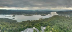 Archiv Foto Webcam Aussichtsturm Pyramidenkogel - Blick auf den Wörthersee 19:00