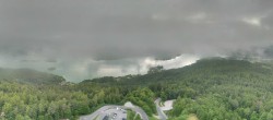 Archiv Foto Webcam Aussichtsturm Pyramidenkogel - Blick auf den Wörthersee 09:00