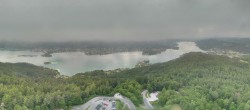 Archiv Foto Webcam Aussichtsturm Pyramidenkogel - Blick auf den Wörthersee 11:00