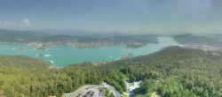 Archiv Foto Webcam Aussichtsturm Pyramidenkogel - Blick auf den Wörthersee 11:00